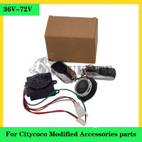 36V-72V Alarm One-key Start APP Anti-theft Device Remote Control Lock Car Key For Citycoco Modified Accessories parts