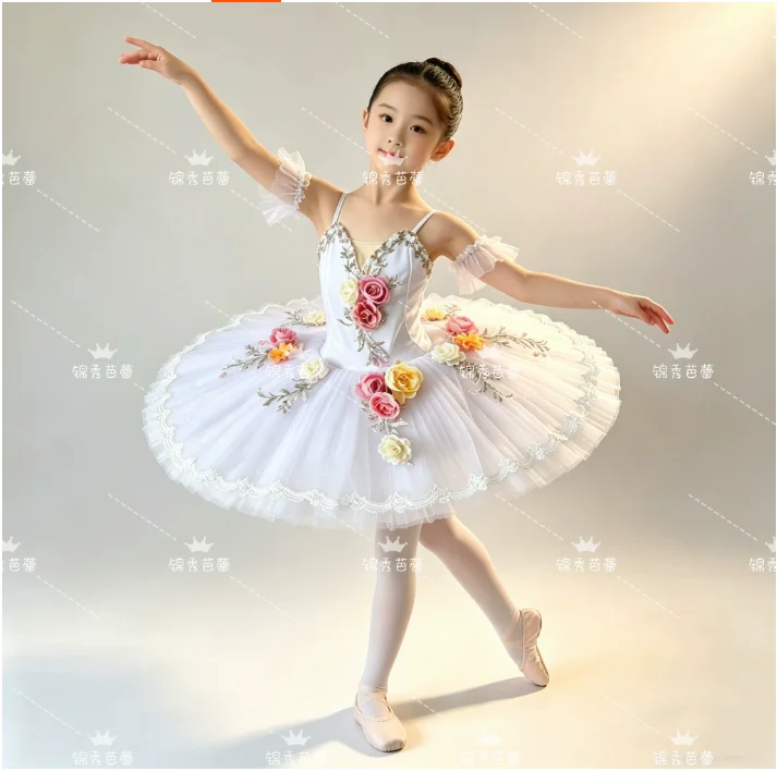 

Children's Ballet Costume Sleeping Beauty TUTU SwanLake Costume Ballet Ball Girl Costume