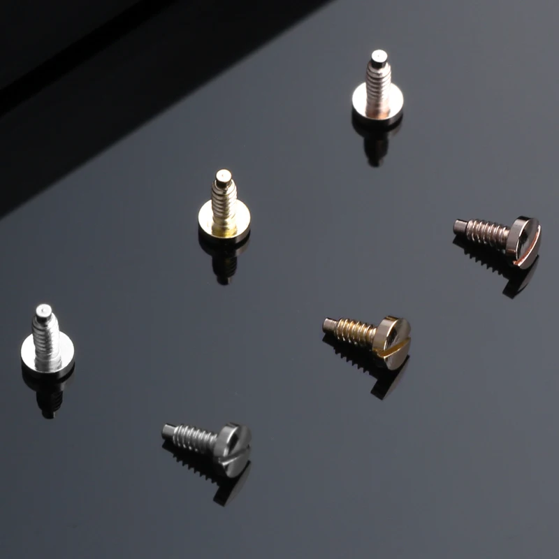 مسامير مسطحة لـ IWC البرتغال بورتوفينو IW3712/3714/3716 الغطاء الخلفي المسمار الغطاء السفلي شل الساعات الذهب والفضة والذهب الوردي