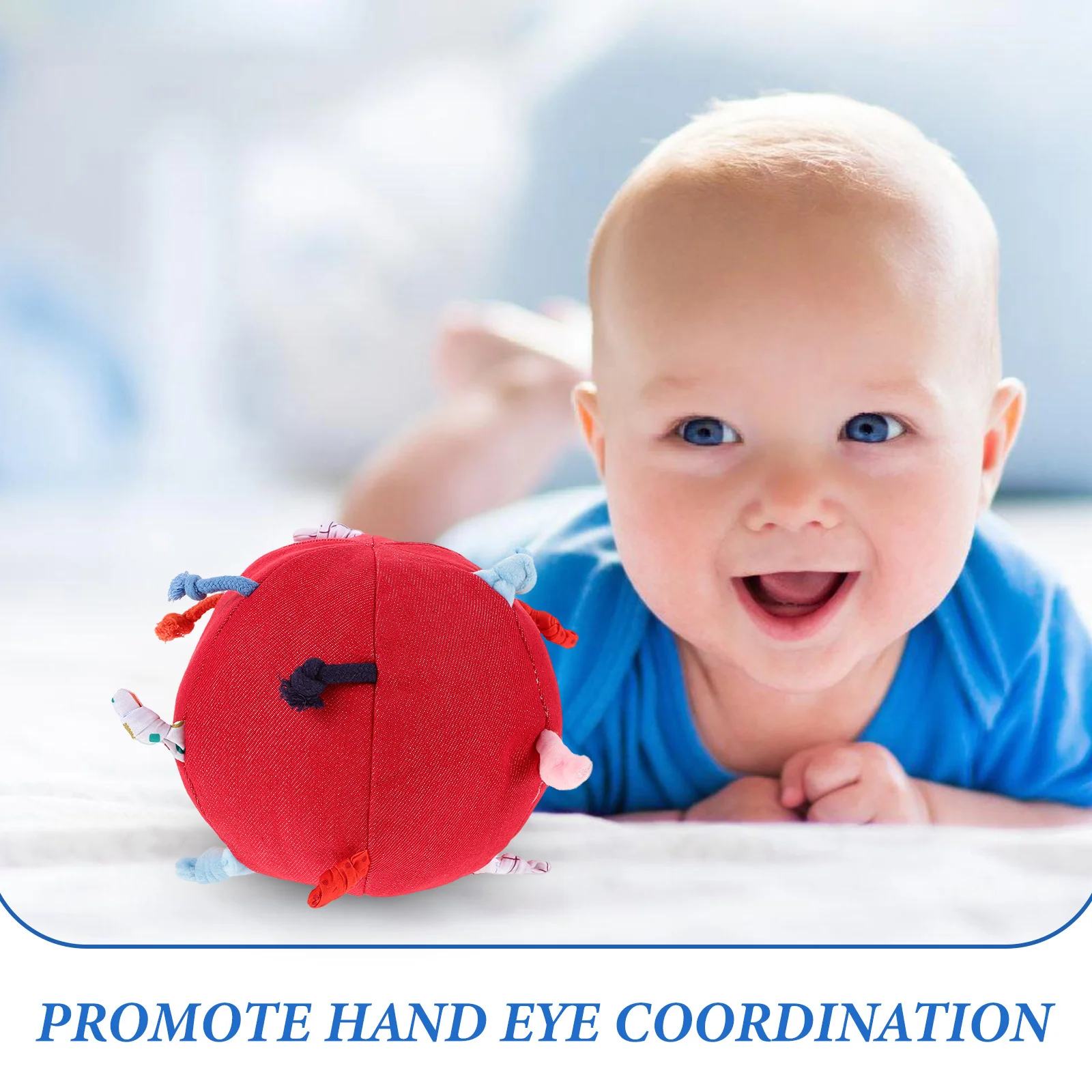 Piłeczka sensoryczna do chwytania dla niemowląt, miękka, mała, do treningu chwytania, wczesny rozwój, niezbędne zabawki dla niemowląt, grzechotki dla niemowląt