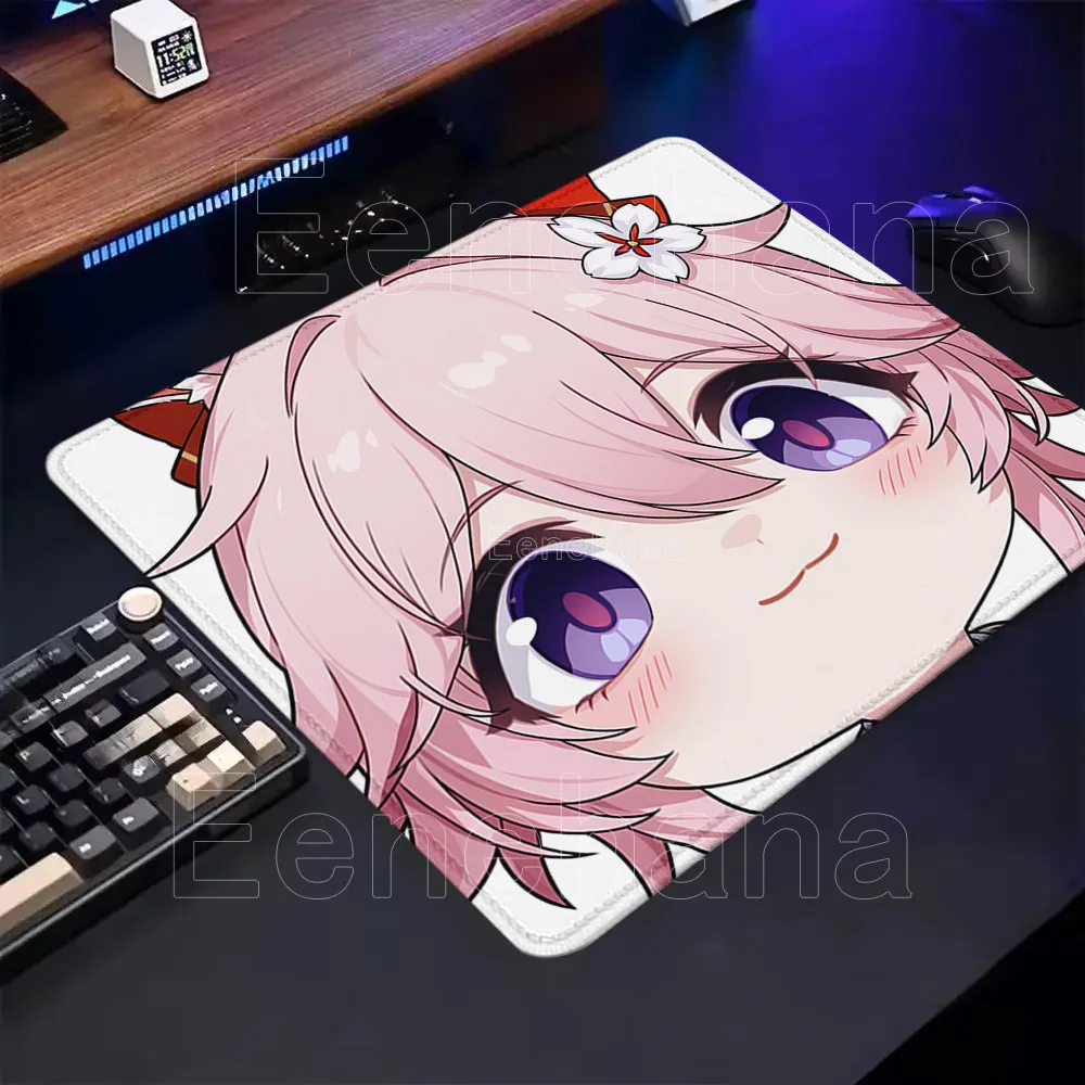 Small Size Mouse Pad Honkai Star Rail Goofy ahh big head Rug HD printing Desk Mat Anime Cute girl Gaming Keyboard Anime Mousepad