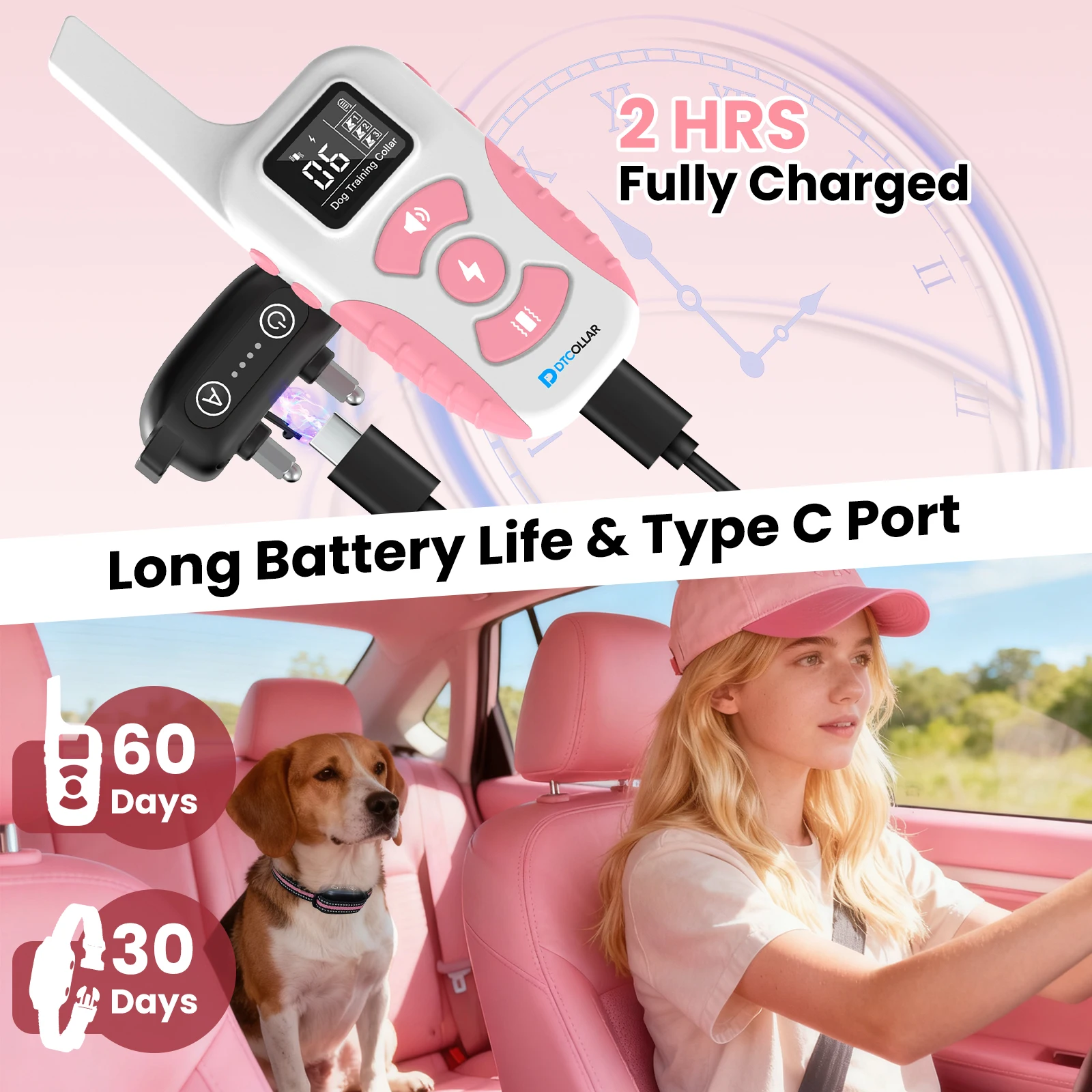 1000Mリモートドッグトレーニングカラー2in1、アンチバ - Dog Training Collar Remote 1000M Beep のレビューと価格