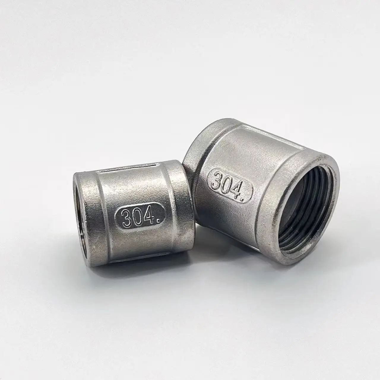 304/316 Stainless Steel Socket Banded Female-FemaleThread Water/Gas/Oil Pipe Fitting