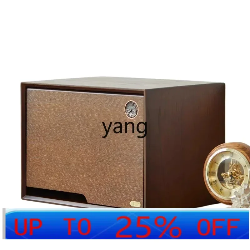 

LH solid wood floor-to-ceiling household rack, clamshell type dustproof transparent cabinet