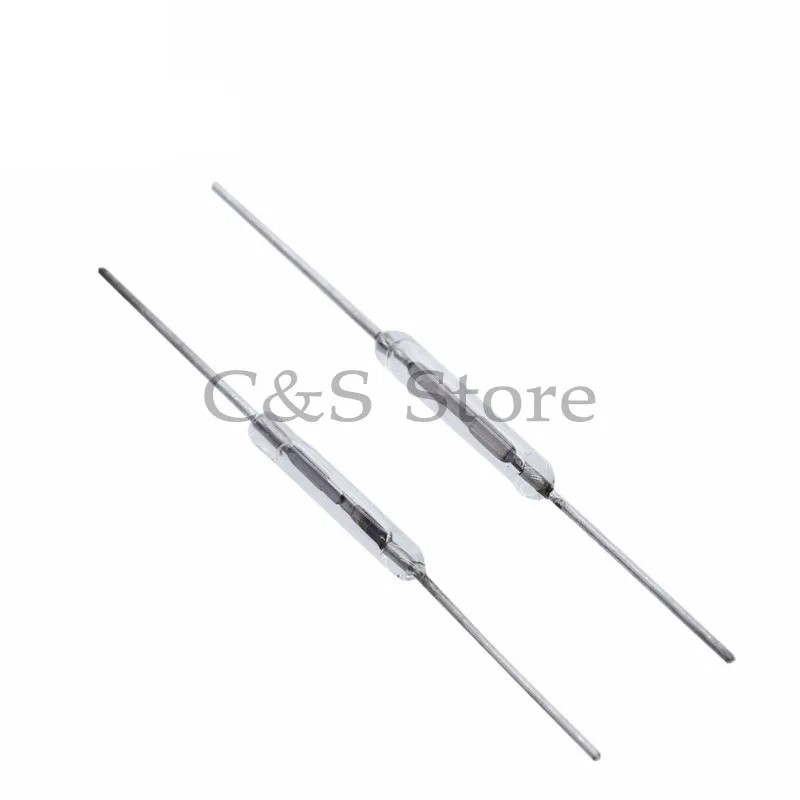 10pcs Y213 N/O Reed switch Magnetic Switch 2 * 14mm Normally Open Magnetic Induction switch