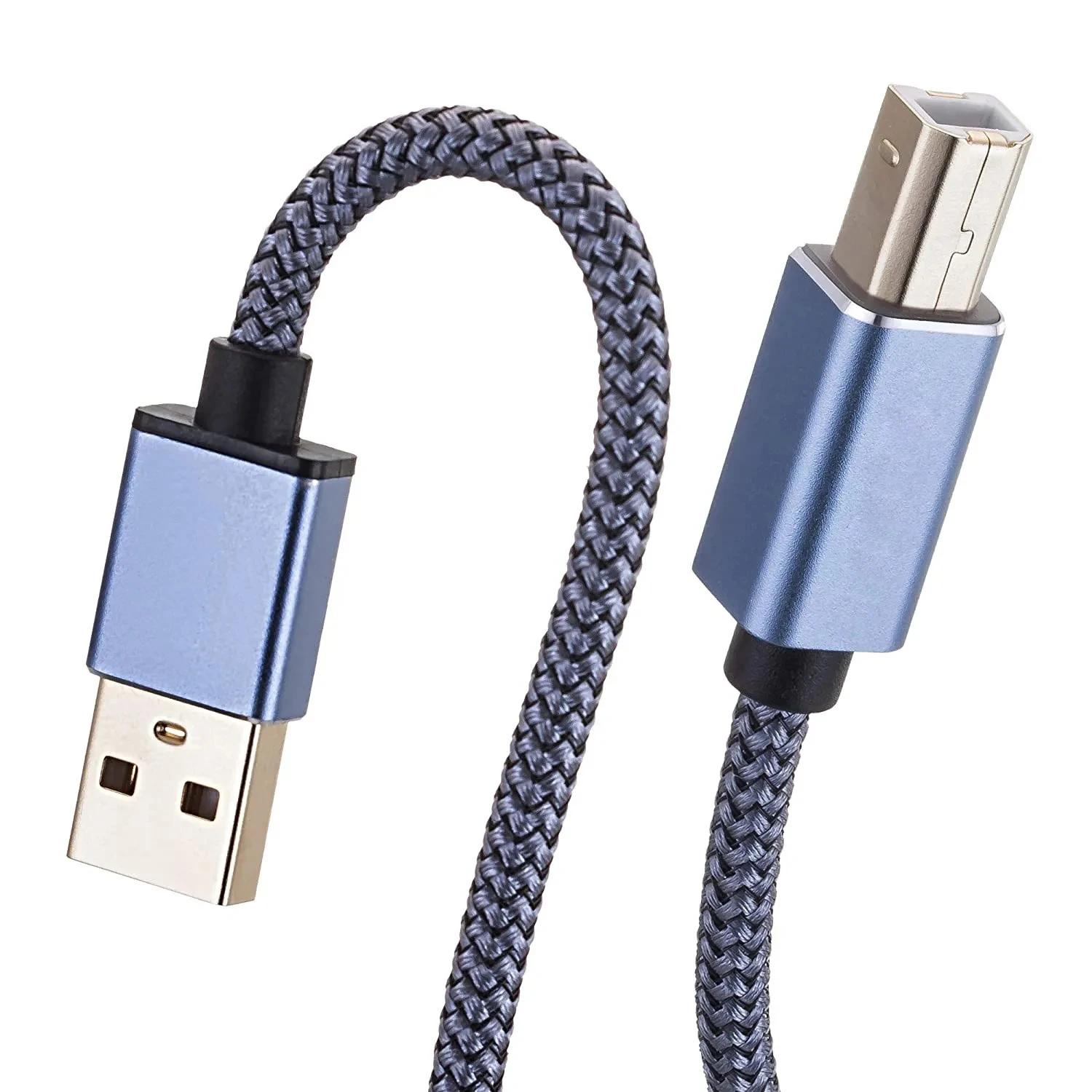 5M/ 6/8/10/12m USB Printer Cord 2.0 Type A Male to B Male Cable Scanner Cord High Speed Compatible with HP,Canon,Dell,Epson,More