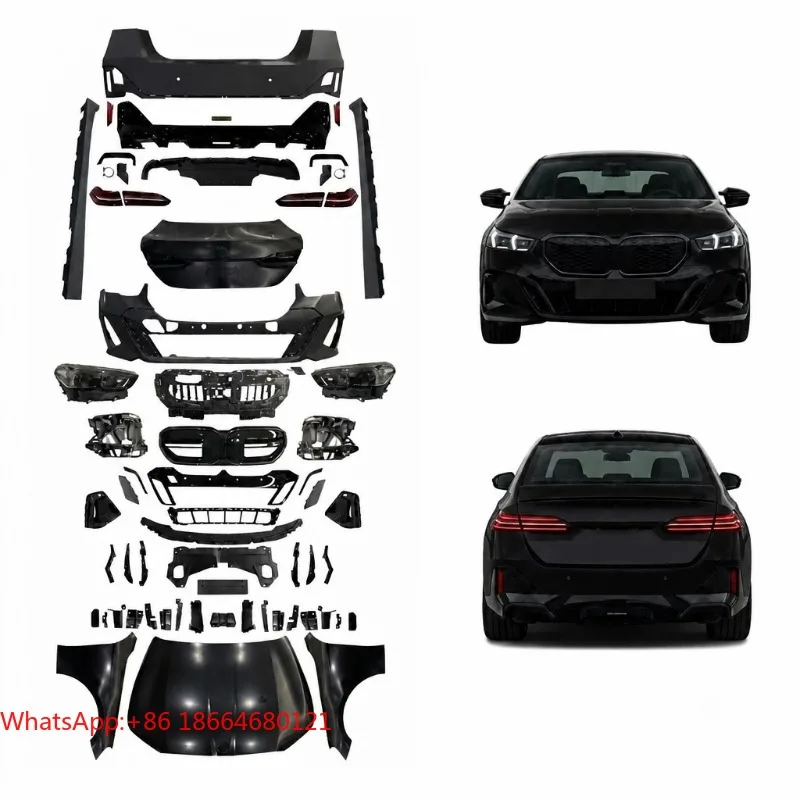 Conversion Body Kit Hood Fenders Lights Bumpers Side Skirts for  5Series F10 F18 2011-2017 Upgrade to 2025 G60 G68 No Cutting