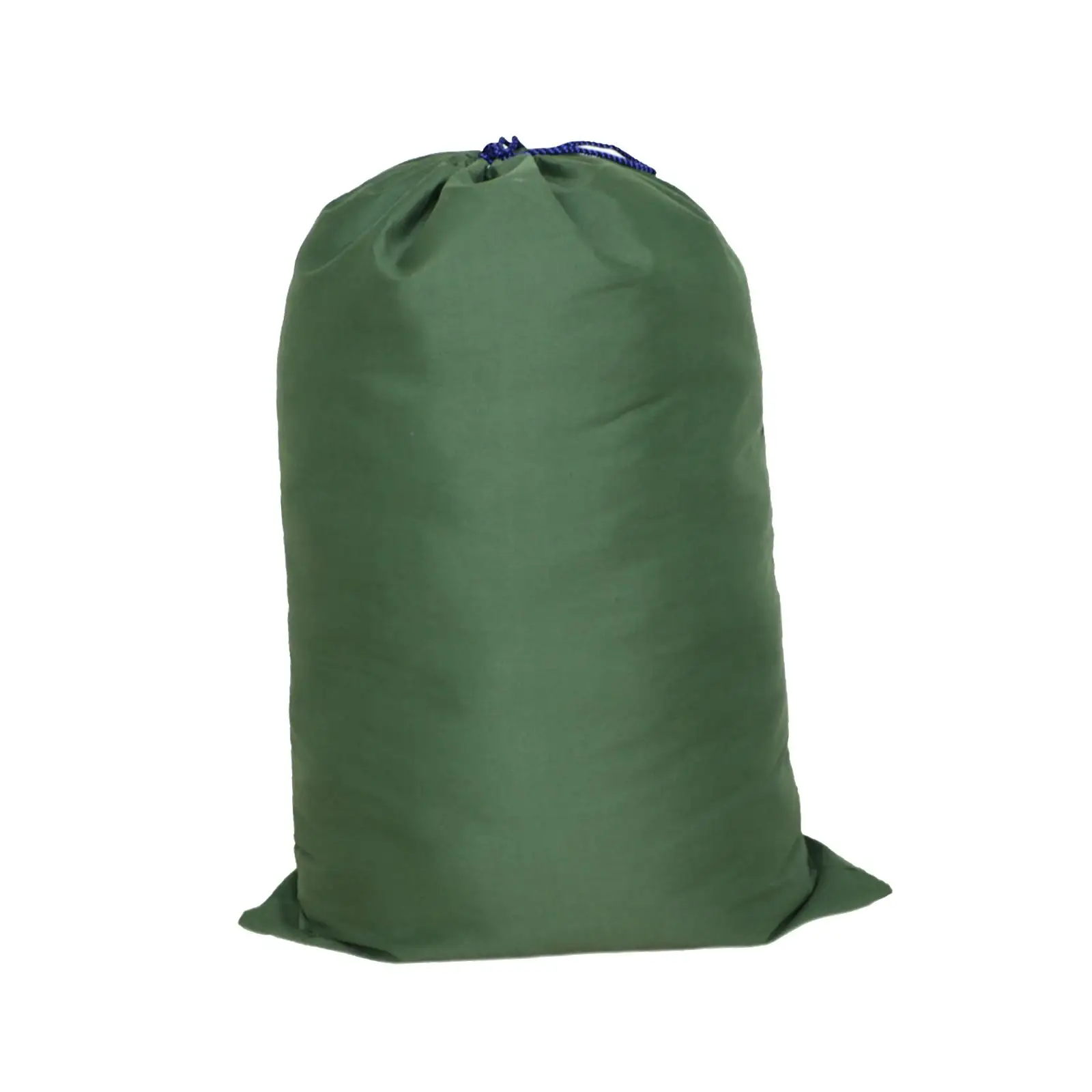 Portable Canvas Storage Bag Thicken Drawstring Laundry Organizer Woven Cloth Bag for Home Logistics