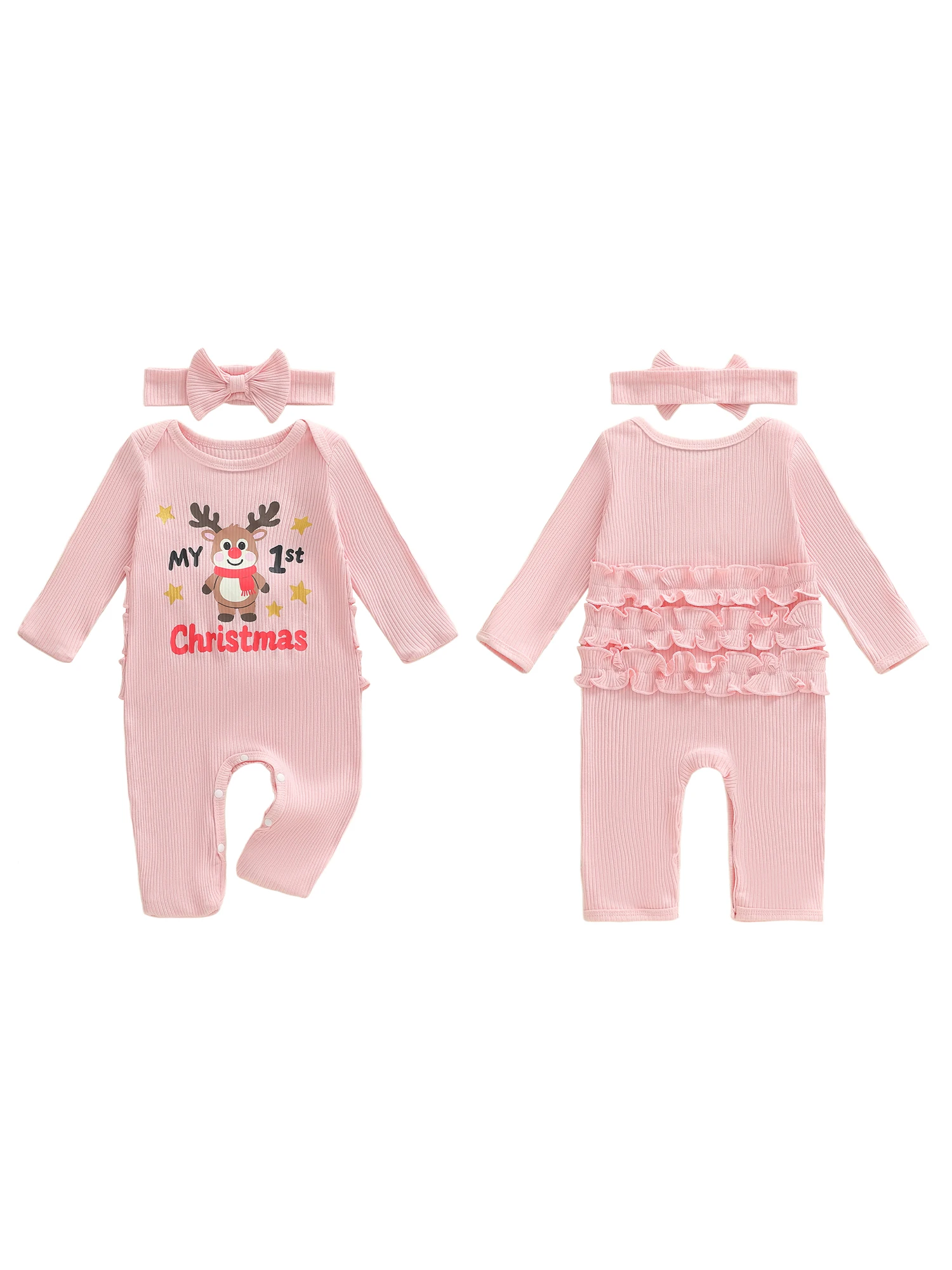 طقم ملابس خريفي للأطفال الصغار بأكمام قصيرة ورقبة دائرية وطباعة تركية وقبعة لعيد الشكر للأطفال