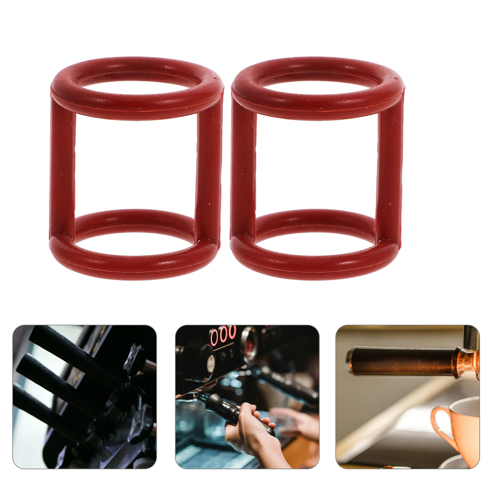 3 Stück Dichtungsringe für Eismaschinen, I-förmiges Silikagel, kompatibel mit langlebigem, praktischem Zubehör, Versiegelung