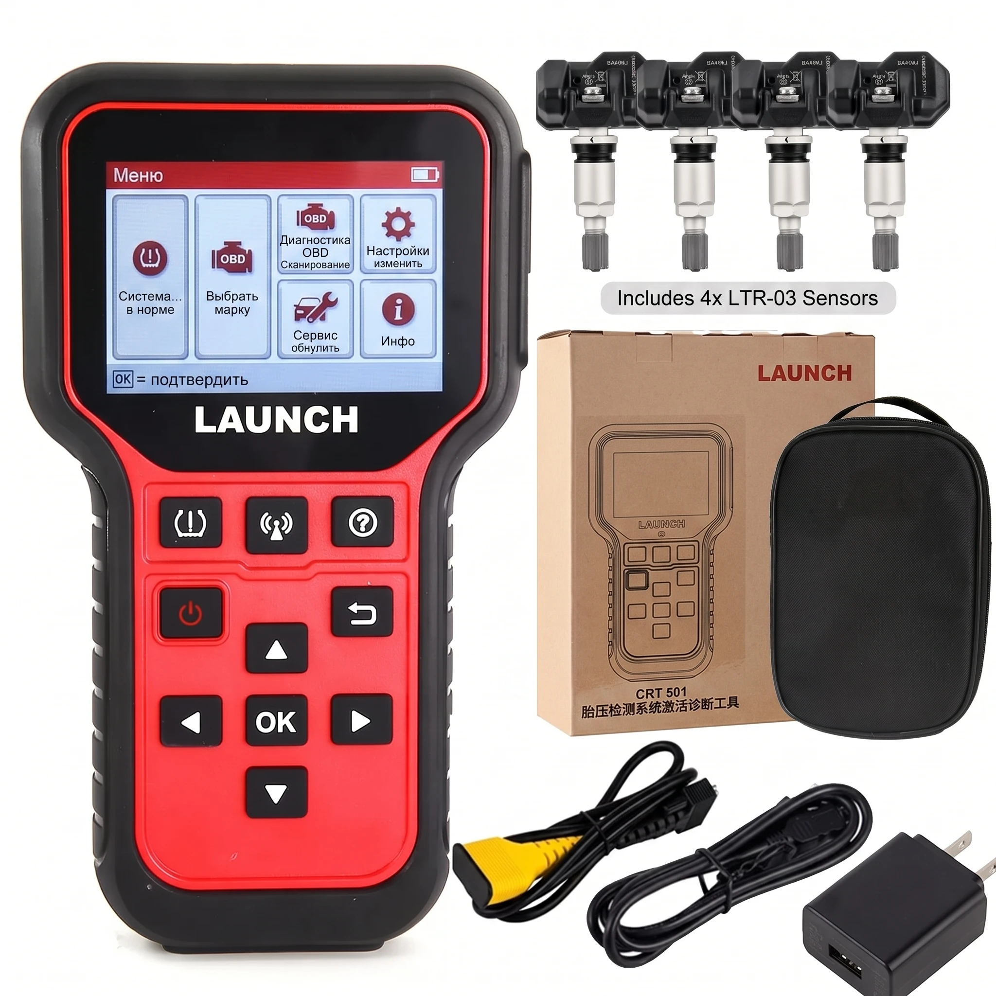 LAUNCH CRT501 TPMS Programmier – Obd2 Scanner Mileage Correction Bewertung und Preis