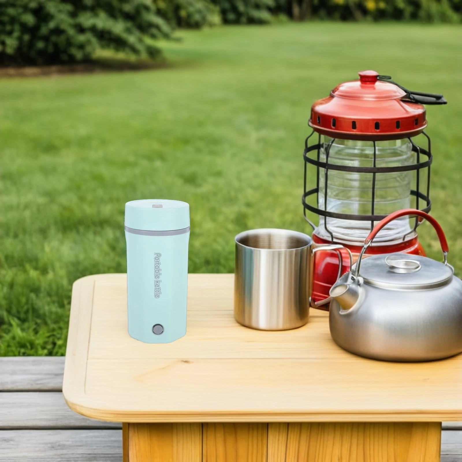 

Kettle Electric Teapot Water Bottle Heating Fast Boil Mini 304 Stainless Steel