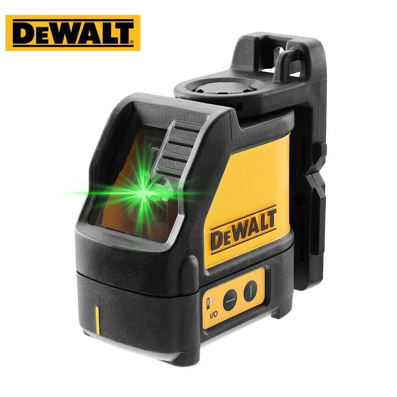 DEWALT DW088CG 2-Line Laser Level 50M Self Levelling Cross Line Gardening Tools Green Cross Line Lase Horizontal Level DEWALT