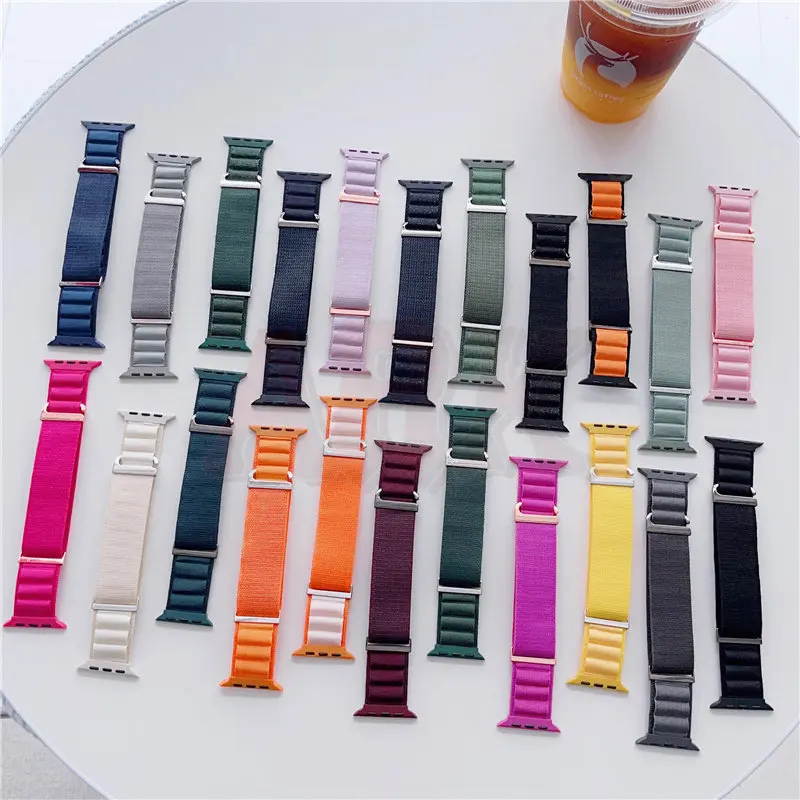 Alpine Loop Strap for Apple Watch Band 49mm 45mm 41mm 44mm 40mm 38mm for H11 W59 N8 Z59 Z8 DT8 MT8 W68 Ultra DTNo.1 DT7 Max S7