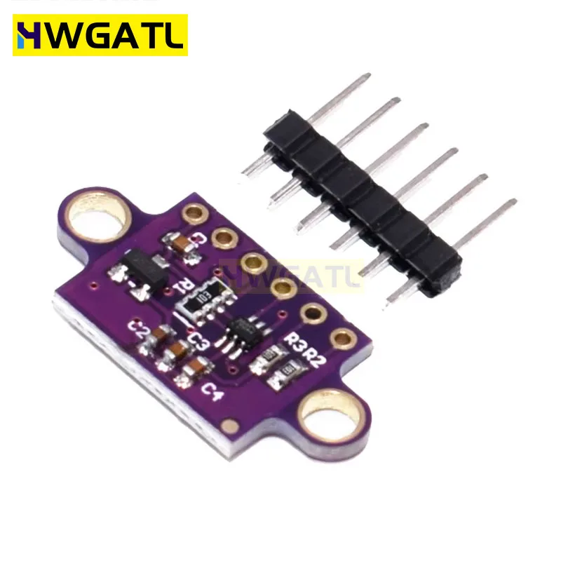 Time-of-Flight (ToF) Laser Ranging Sensor Breakout 940nm GY-VL53L0XV2 Laser Distance Module I2C IIC 25MM*10.7MM