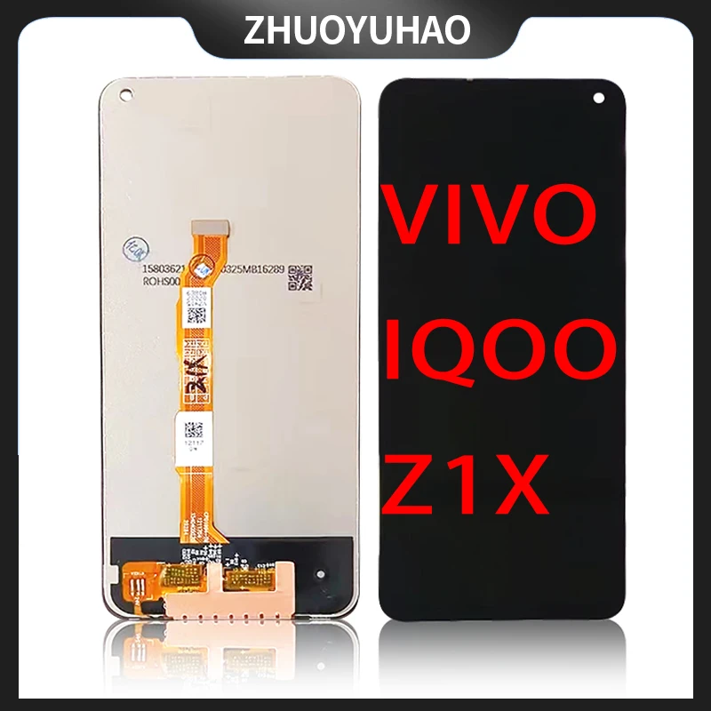 6.57\'\' LCD Display For VIVO IQOO Z1X LCD Replacement Display Touch Screen For VIVO IQOO Z1 Z1X LCD Screen Digitizer Assembly