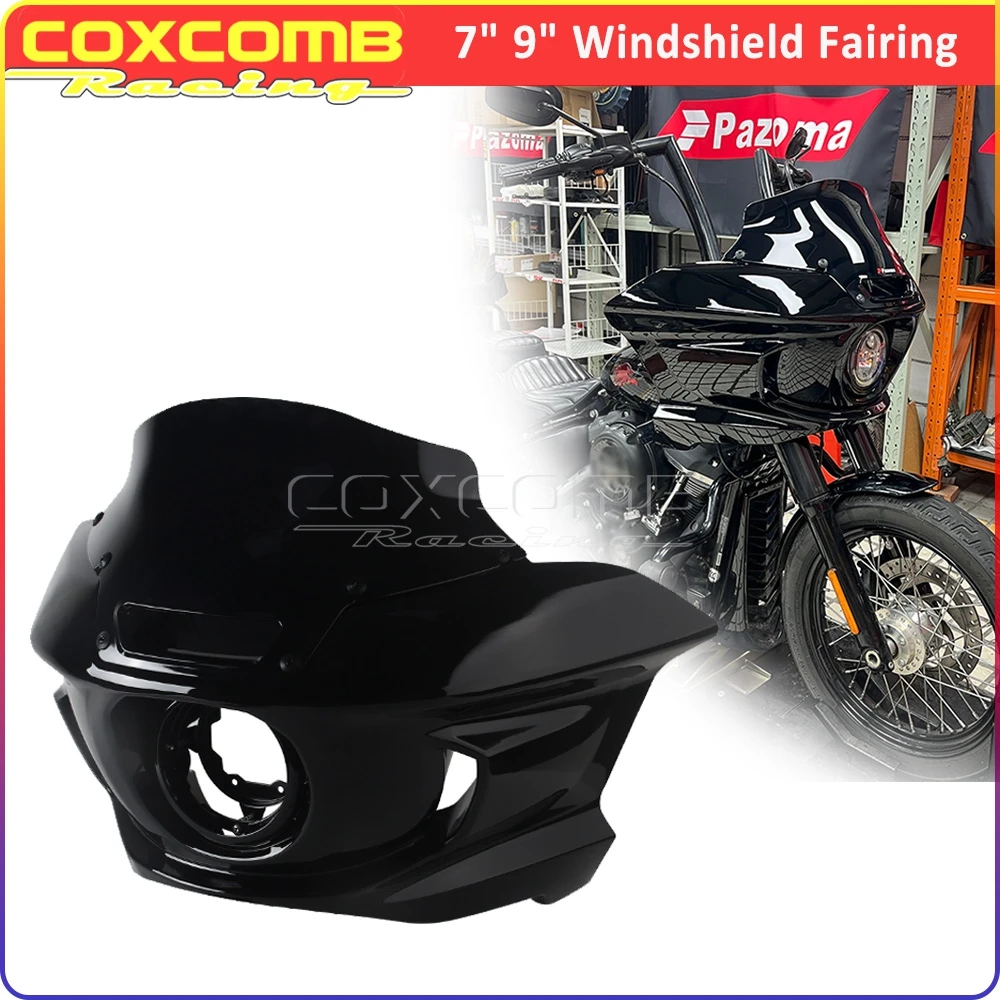 

Монтажный кронштейн обтекателя лобового стекла мотоцикла 7 "9" для Harley Standard FXST Low Rider FXKR FXLRS Street Bob FXBB FXBBS