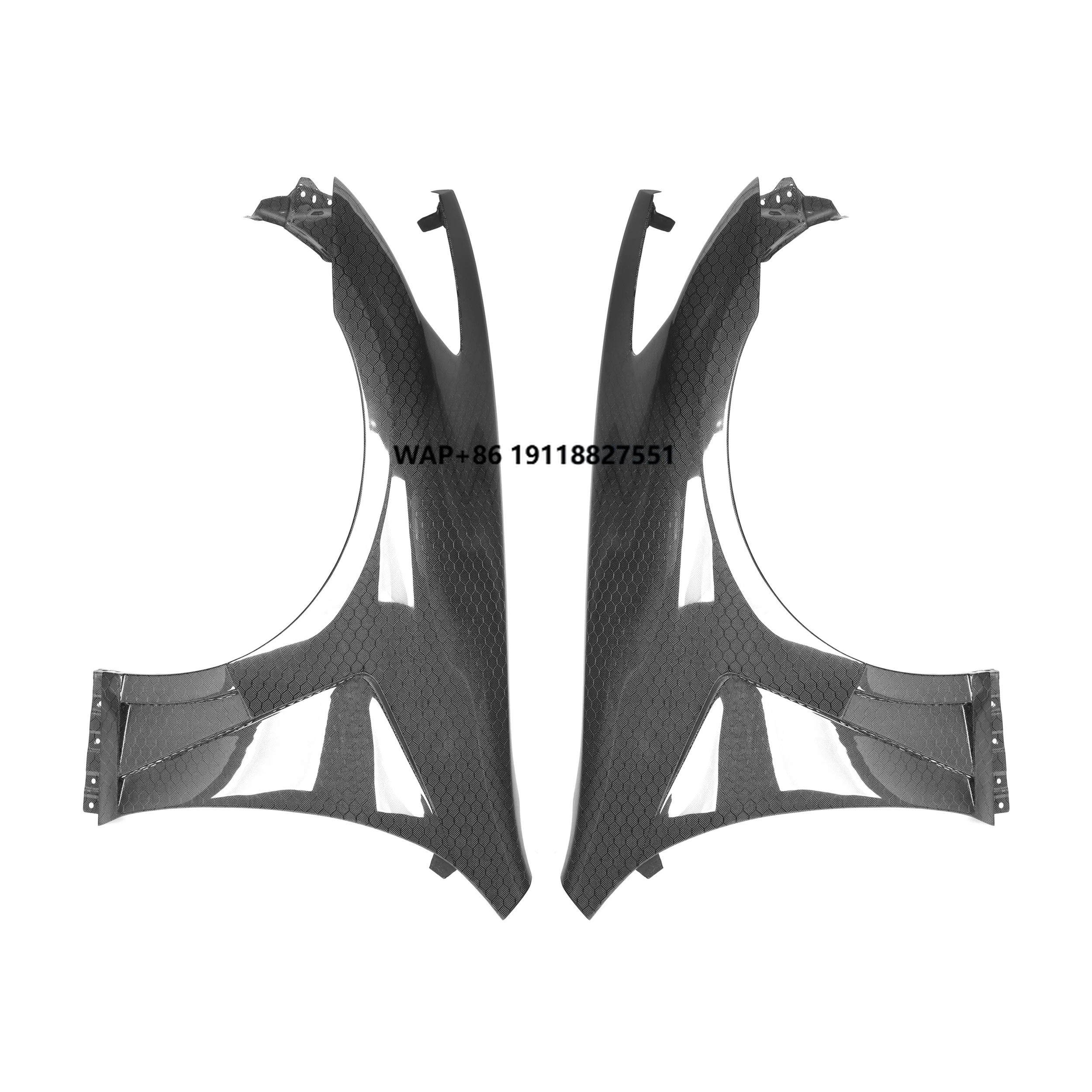 

Wet Carbon Fiber Open Hole Style Fender for G37 Four Doors