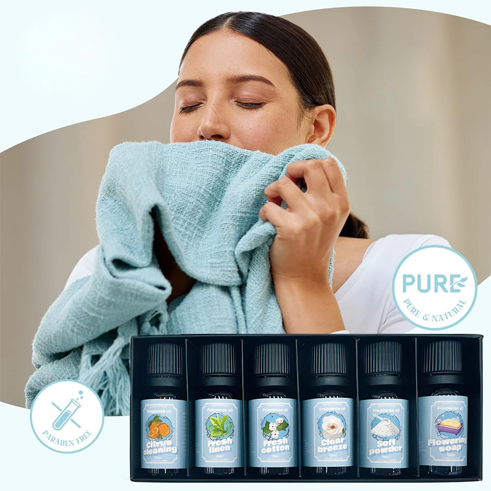 مجموعة زيوت عطرية أساسية للغسي - مراجعة Home Fragrance Linen وسعره