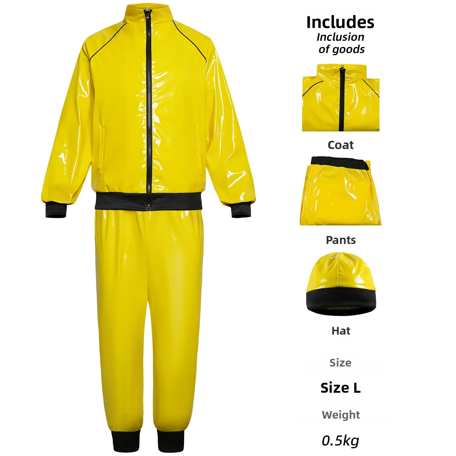 loween Cosplay Retro Disco Pelle verniciata ini Costume di scena Role-plang Abbigliamento tradizionale da donna Abbigliamento da palcoscenico etnico