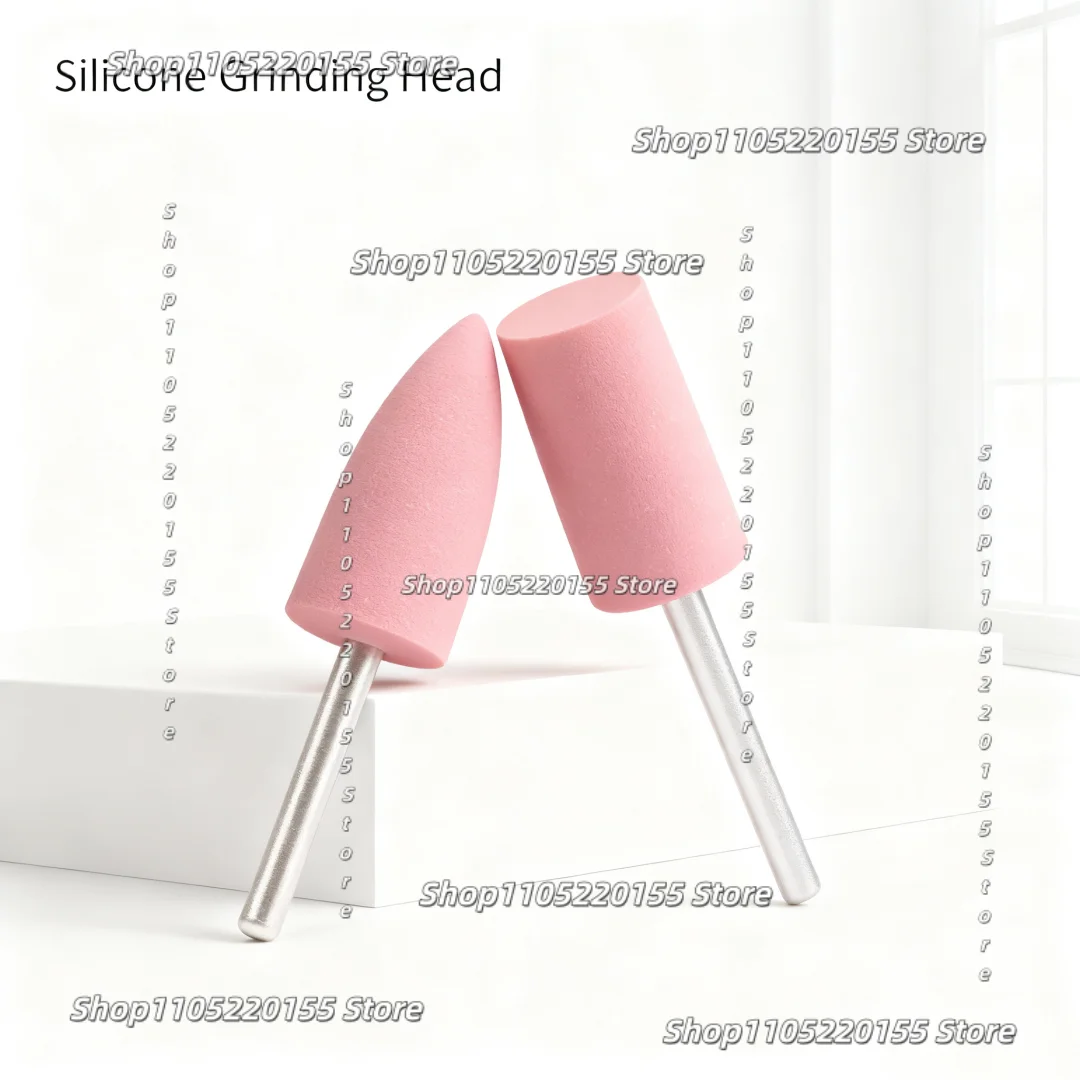 10pcs Shank2.35 Silicone Grinding Head Mounted Points for Jadeite, Jade, Dental Mirror Polishing