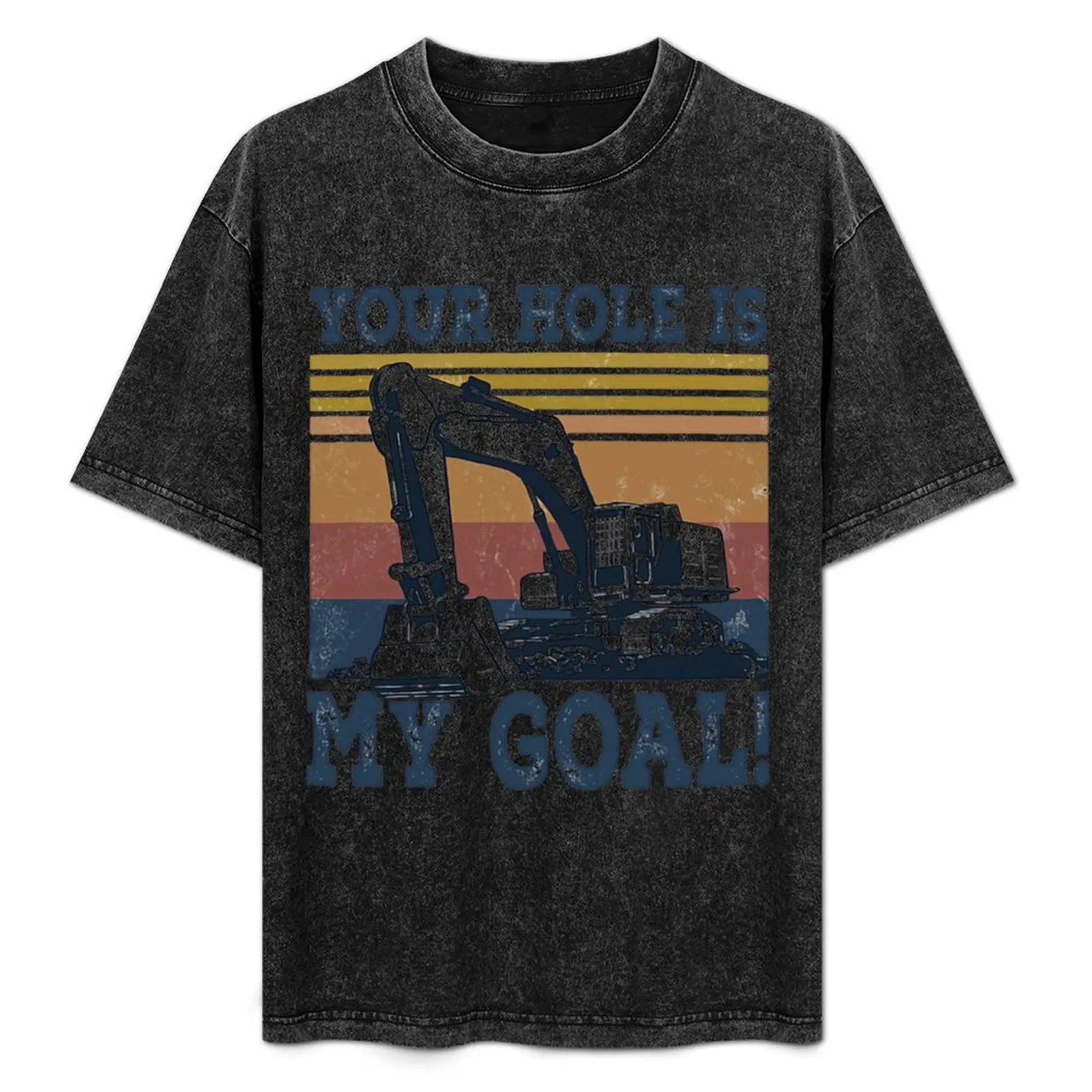 

Your hole is my goal vintage T-Shirt Running Gym Short Sleeve Sports Tee