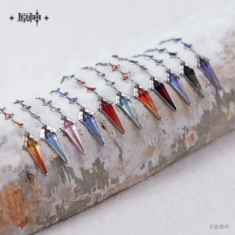 

[Official Merch] Pre-sale Genshin Impact Frost and Flame Series Fatui Harbingers Brooch Accessory Ship in January 2026 Pre-order
