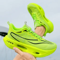 New Large Marathon Sports Running Shoes for Foreign Trade, Couple's Mesh Breathable, Fashionable, Low Top Air Cushioned Shoes