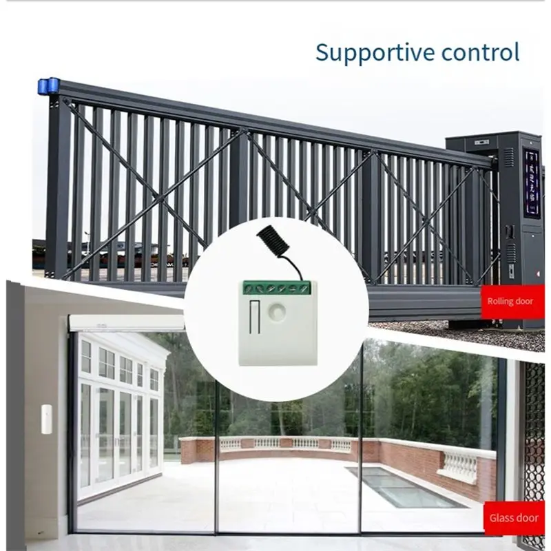 Per codice fisso e interruttore remoto Rolling Code 433,92 Mhz 9-24 V Relè CC/CA Ricevitore a 1 canale-Y41A