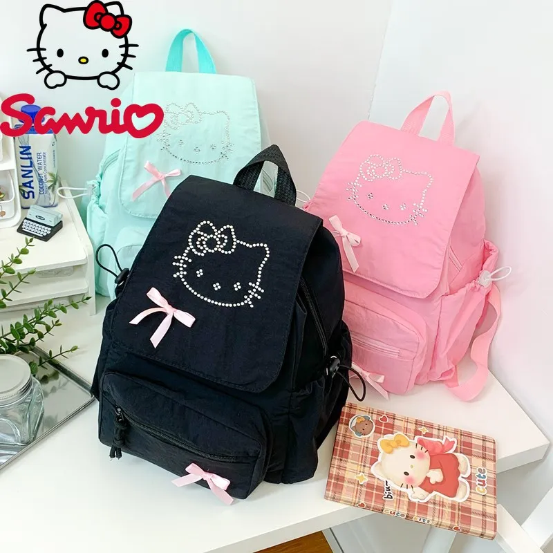 

2025 New Student Backpack Cartoon Versatile Large Capacity Women's Backpack Fashion High Quality Lightweight Travel Backpack