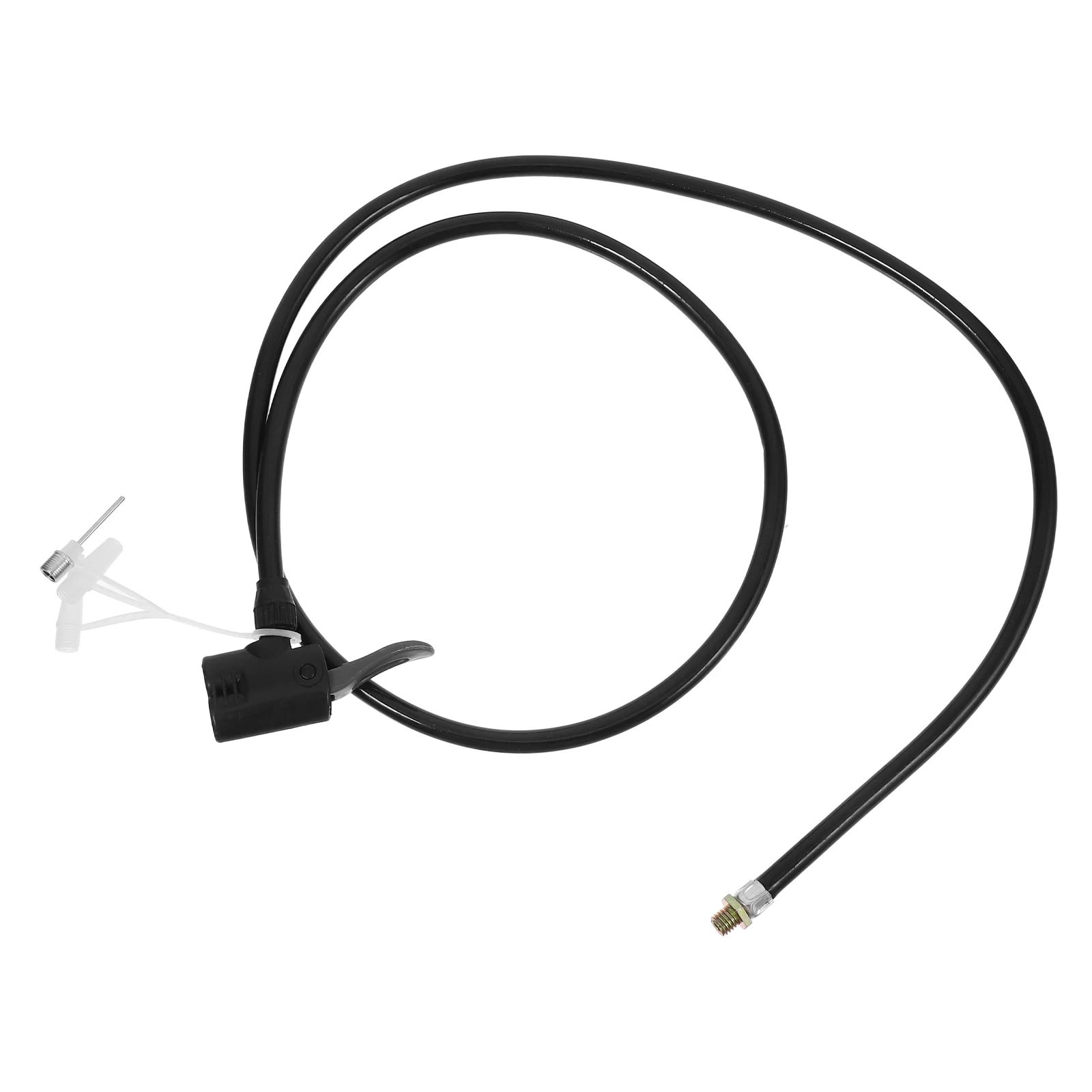 

Anti Freezing 125CM Metal Bike Pump Hose Reusable Inflator Tube Parts Bicycle Tire Accessories Flexible Extension Travel Cycling