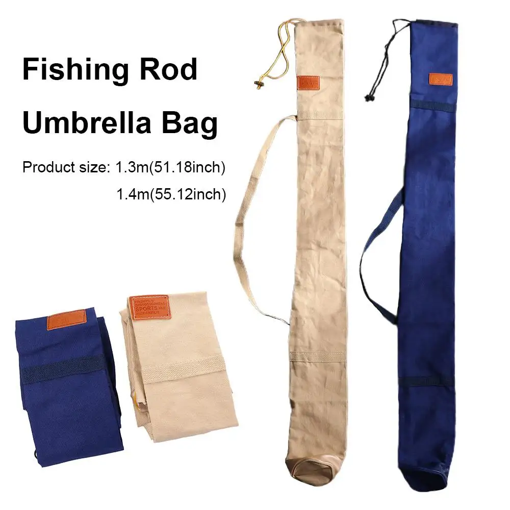 Folding Portable Fishing Rod Bag Multifunctional Fishing Tackle Storage Bag Large Capacity Fishing Gear Accessories Storage Bag