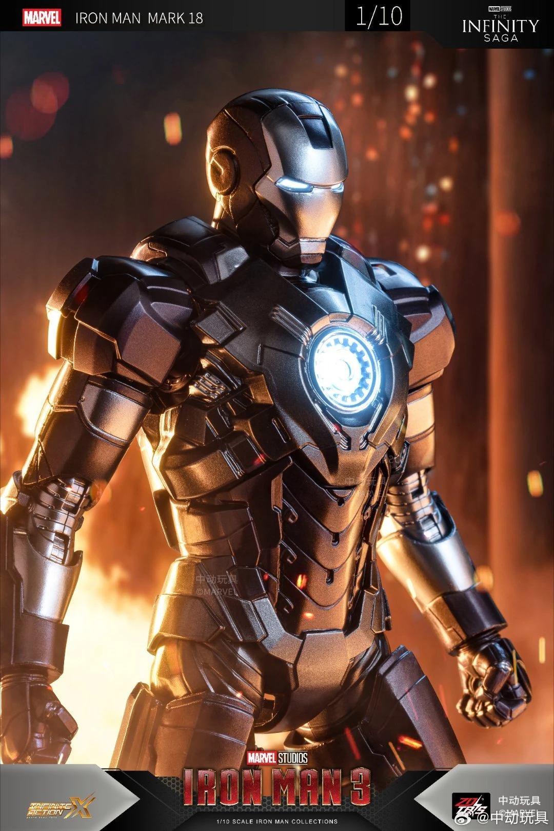 Original ZD Spielzeug Iron Man Tony Stark MK9 MK14 MK12 MK27 MK15 MK35 MK22 MK40 Hammerhead Action Figur Anime Sammeln Modell Geschenke – Detail 20