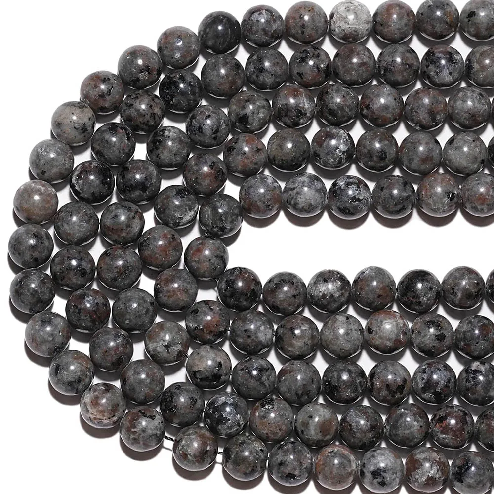 

4/6/8/10 мм бусины из натурального драгоценного камня, пламя йоперлит, каменные бусины для браслетов, изготовления ювелирных изделий, 15 дюймов, свободные бусины