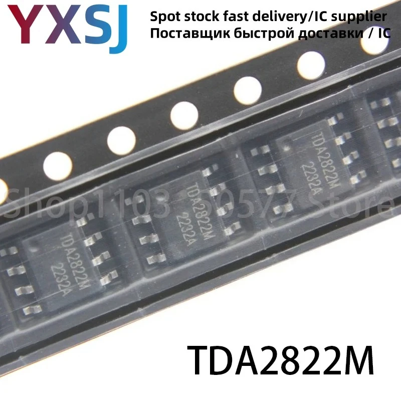 50piece TDA2822 TDA2822M 3V 6V 9V 12V 15V SOP8