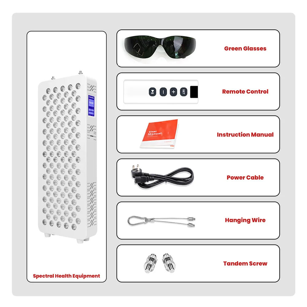 2026 IDEATHERAPY Highest Irradiance Smart App Red Light Therapy Stand Led Light Therapy Machine Red Light Panel Spa Center Home