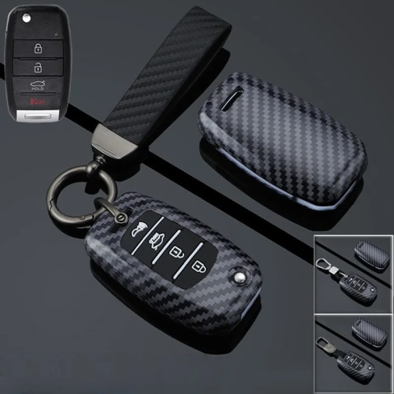 

Силиконовый чехол для ключей автомобиля A + ABS для KIA Forte Rio Soul Optima Sorento Sportage