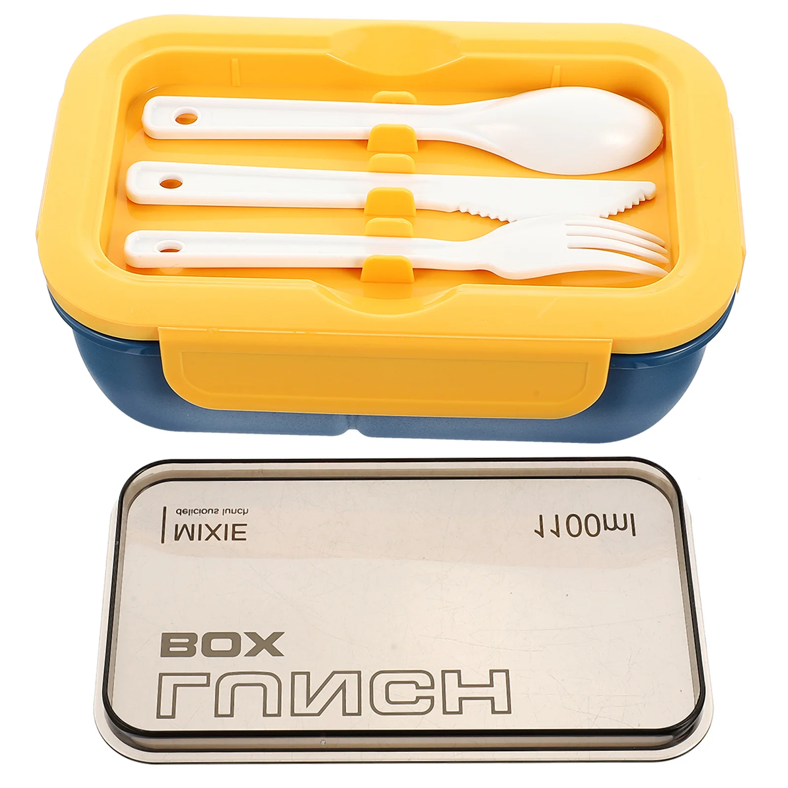 

Portable Lunch Box Divided Airtight Bento Box for Office School Kids Microwave Safe Food Container Case Lunch Boxes