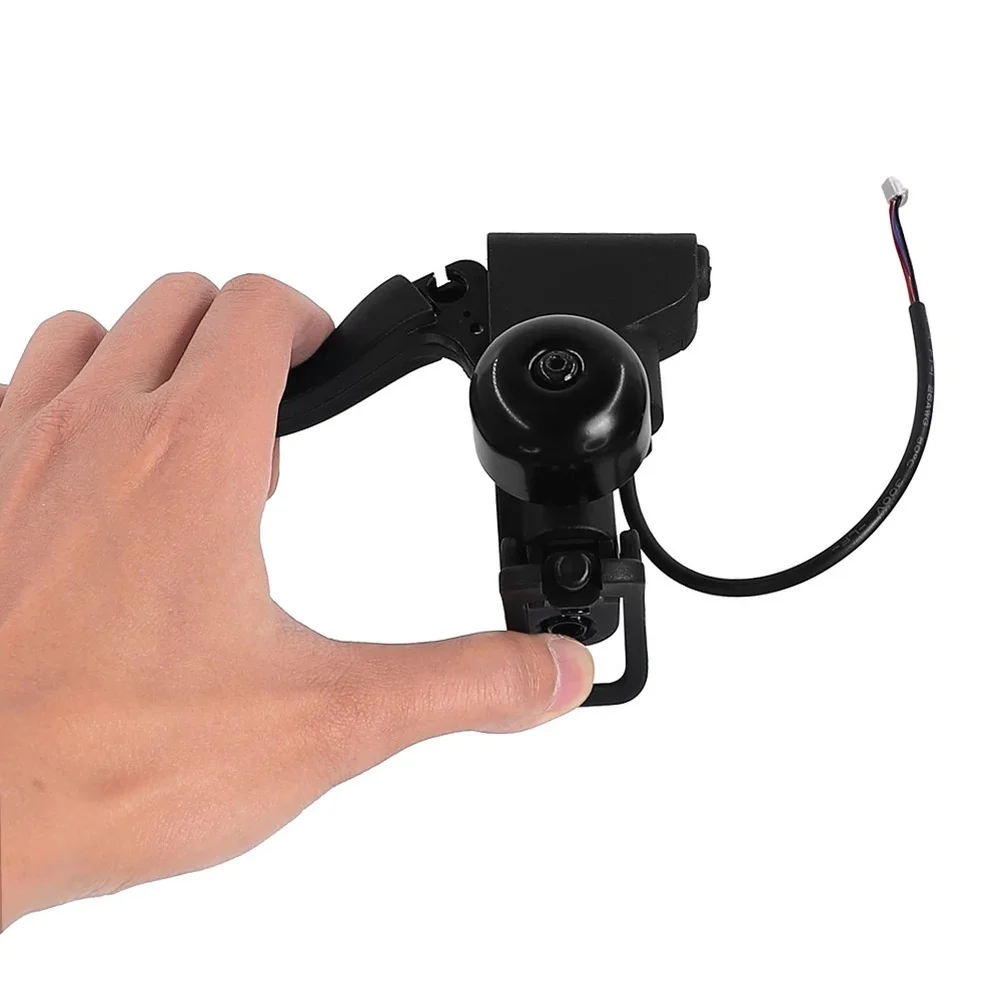 

Черный тормозной рычаг для скутера, конструкция из АБС-пластика, сбалансированный дизайн, простая установка, удобное управление, для ремонта электрических скутеров