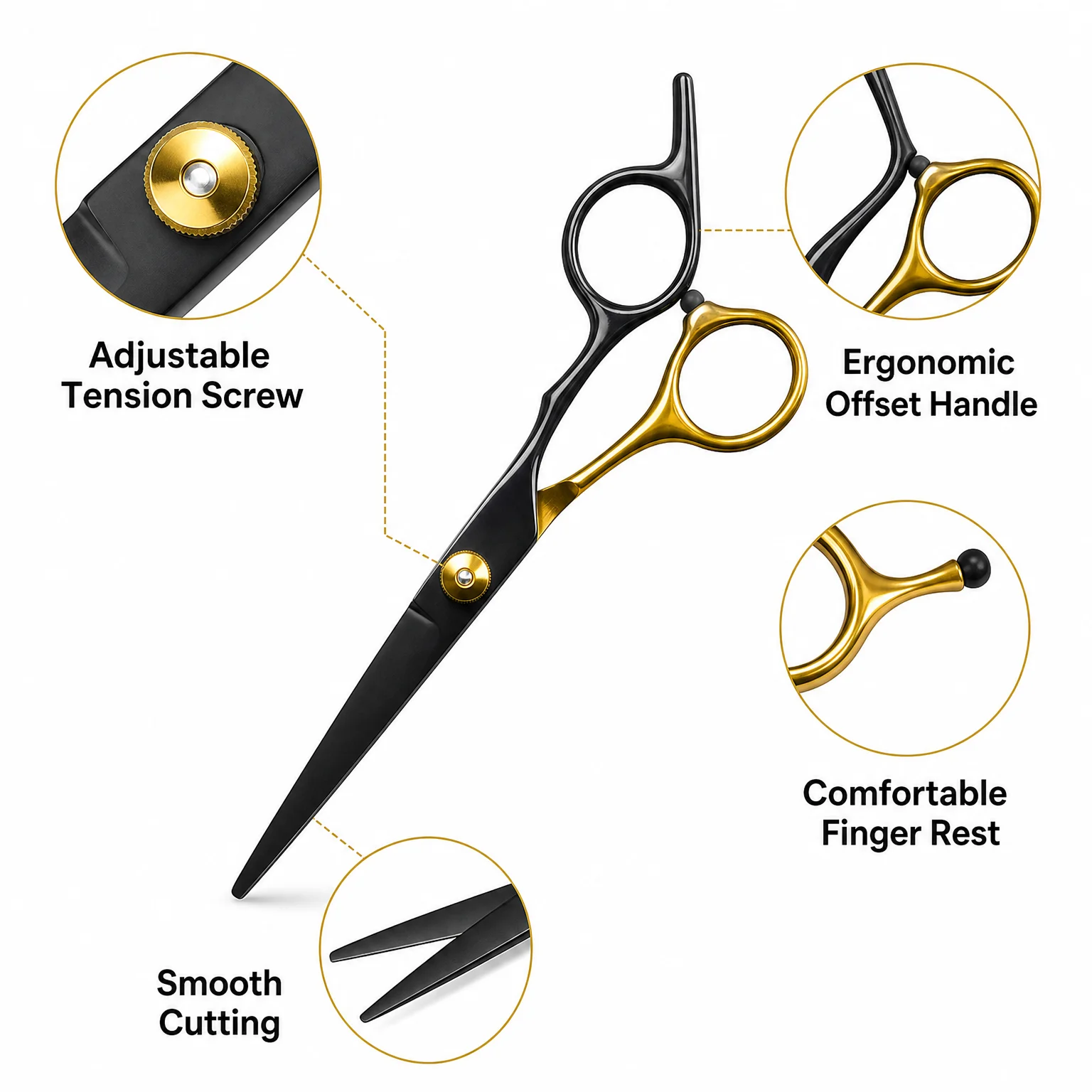 مقصات قص الشعر الاحترافية، مقص - مراجعة Hair Care Kit وسعره