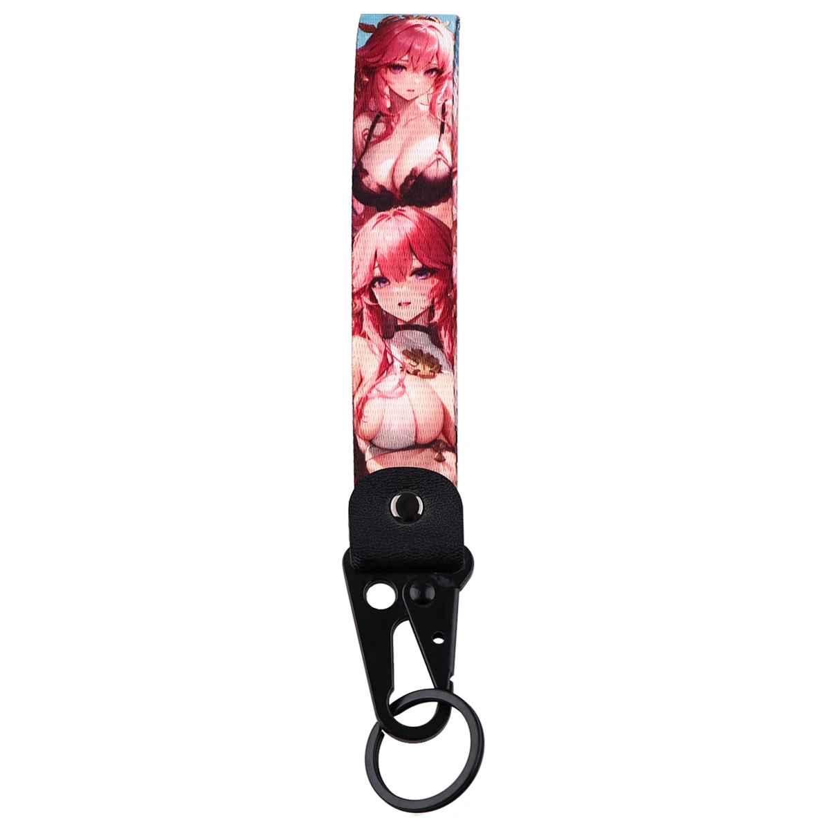 Anime Chainsaw Man Keychain Girls Key Ring Lanyard Tags Key Strap Car Motorcycle Key Pendant Jewelry Ring Accessories Gifts