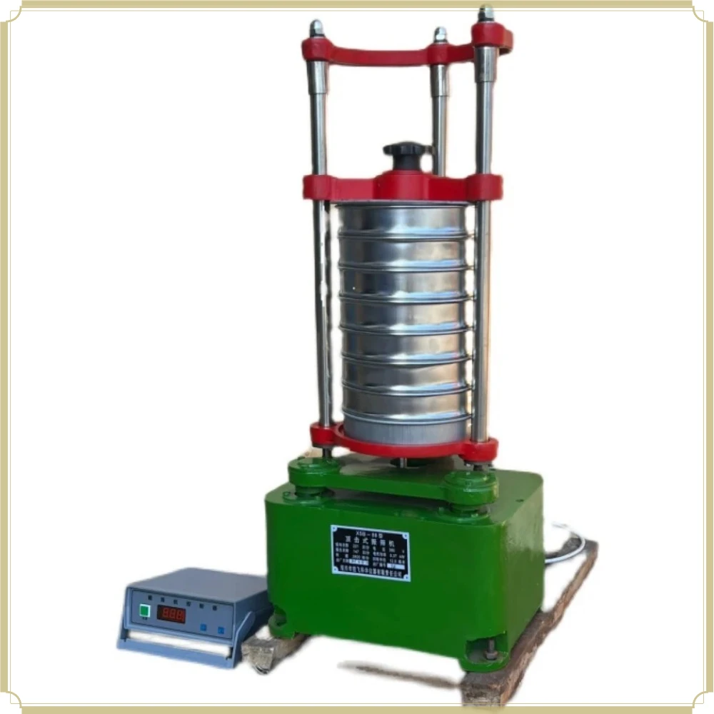 XSB-88 200mm Standard Lab Construction Vibrating Screen Top Impact Sieve Shaker