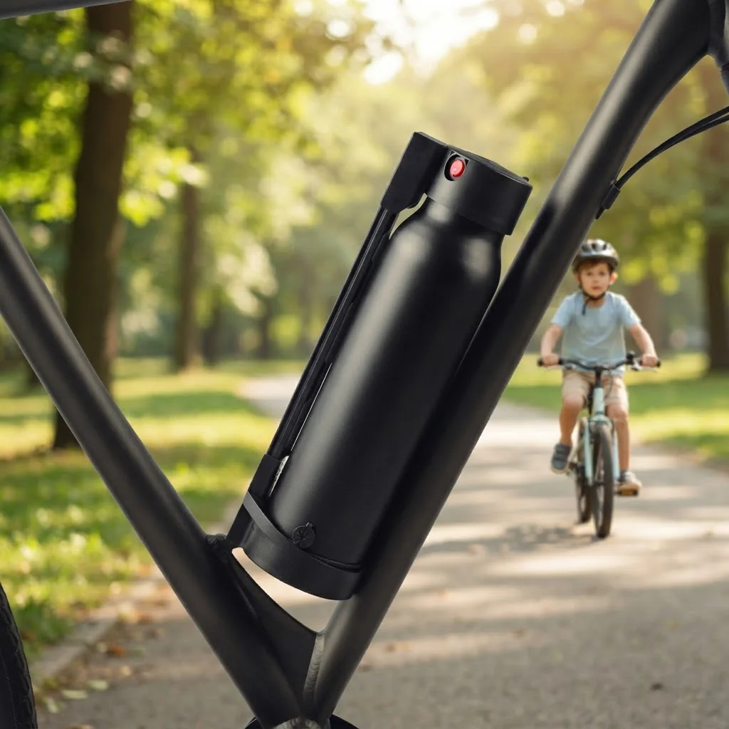 Wiederaufladbarer 36V 10Ah Flaschen-E-Bike-Li-Ionen-Akku 36V 7,5Ah 7,8Ah 8Ah Kleiner Flaschen-Kessel-Lithium-Ionen-Akku