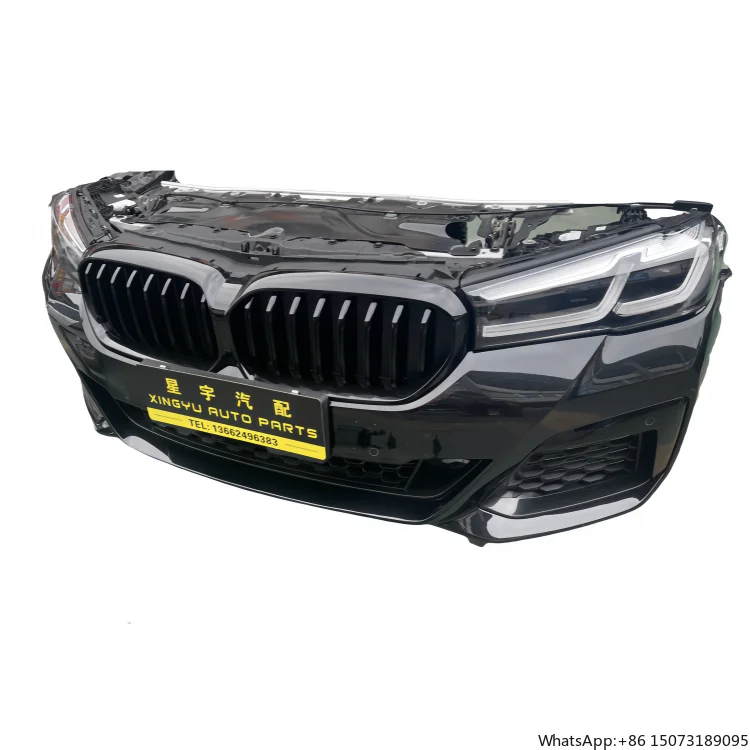 

For G38 G30 Luxury Vehicle Body Kit New Painted Front Bumper Grille Radiator Headlight Assembly Protective Features Car Bump
