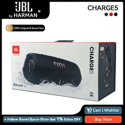 JBL CHARGE 5 CHARGE5 Portable Wireless Bluetooth Speaker JBL Original Pro Sounds IP67 Speakers PartyBox PartyBoost 20H Playtime