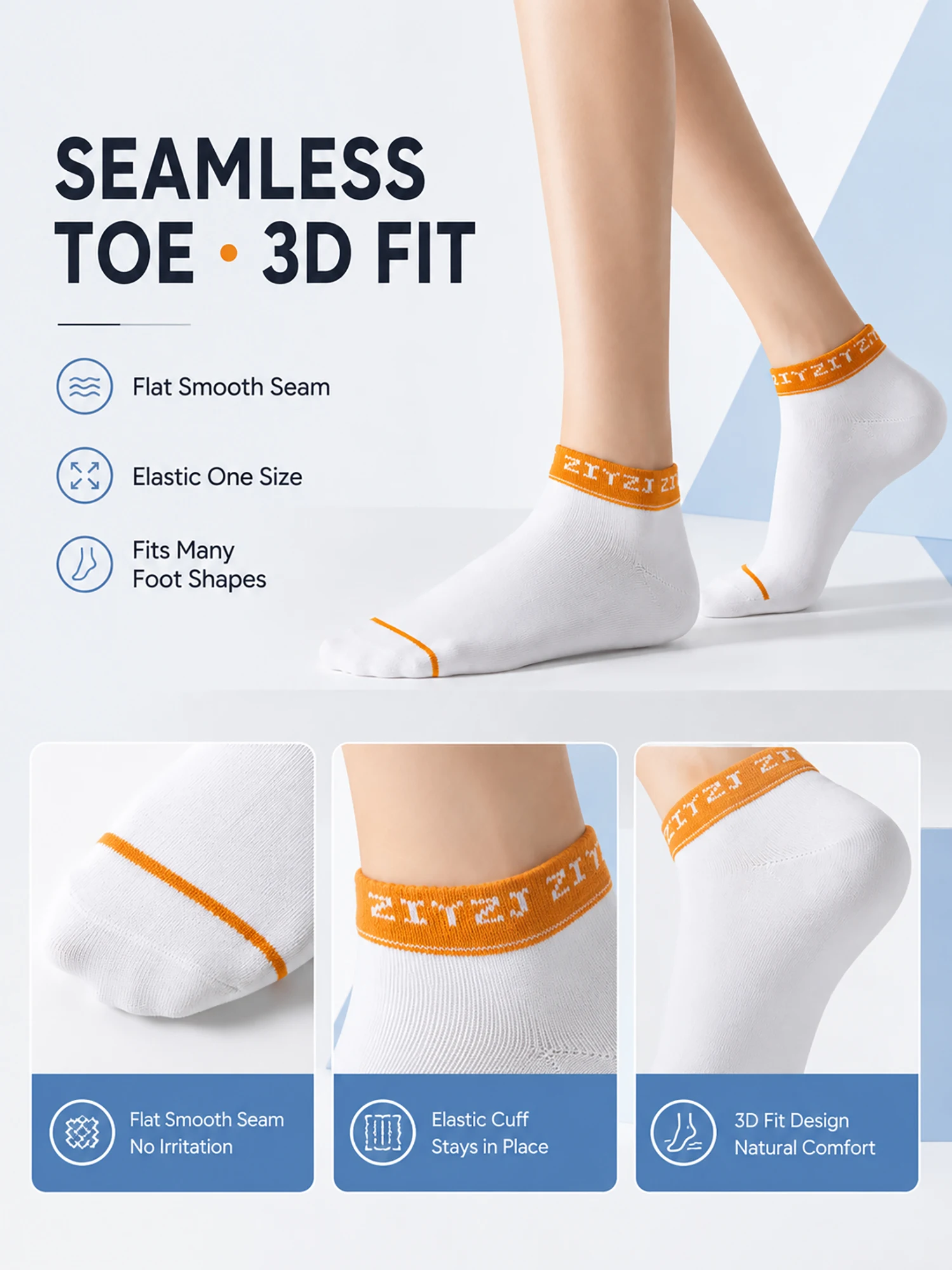 5켤레 남성용 컬러 블록 발목 양말 통기성 좋은 코튼 - Ankle Sock Low Cut 리뷰 및 가격