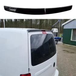 For Volkswagen VW Caddy Double Door Roof spoiler 2005 to 2018 Style 2Pcs/Lot Car Rear Roof Wing High Quality ABS Roof Spoiler