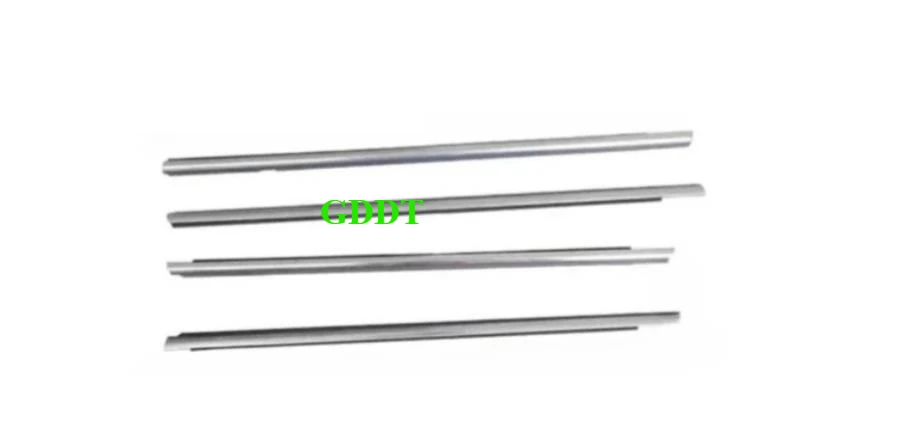 4 Pieces Moulding Belt Line Seal for Toyota Camry 2018-2022 Weatherstrip Protect Glass Rubber for Camry Chrome