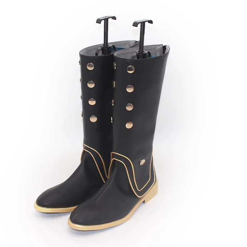 Game Honkai Anime Archer Emiya Shirou Cosplay Shoes Men PU Boots for Halloween Carnival Party Christmas