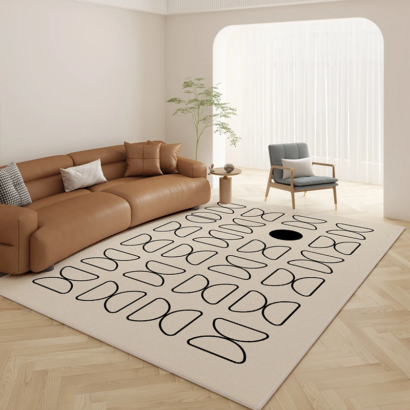 Light Luxury Ins Style Carpets Simplicity Living Room Sofa Rugs Large Area Bedroom Decoration Carpet Home Lounge Game Room Rug